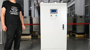 Puesta en servicio del estabilizador de servomotor